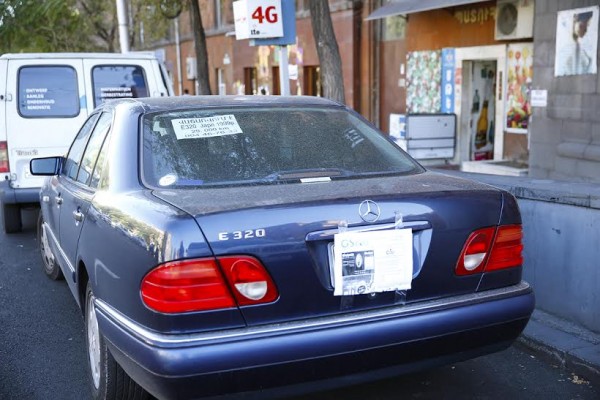 Մայրաքաղաքի փողոցներում ավտոմեքենաների վաճառքը կարգելվի