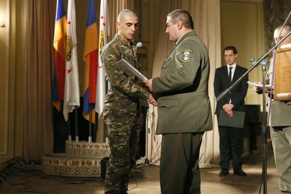 Հանդիսավոր միջոցառում և հանդիպում զինվորների ծնողների հետ