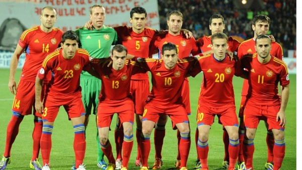 Հայաստանի հավաքականի մեկնարկային կազմը Պորտուգալիայի դեմ խաղում