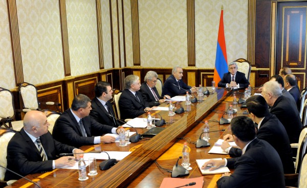 Սերժ Սարգսյանը հրավիրել է Ազգային անվտանգության խորհրդի նիստ