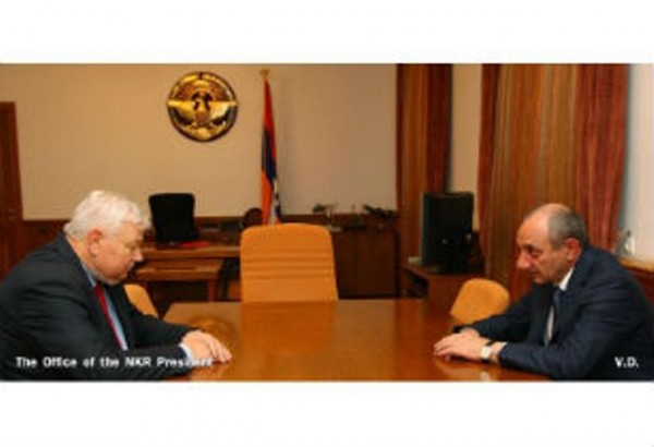 ԼՂՀ նախագահն ընդունել է  Անջեյ Կասպշիկին