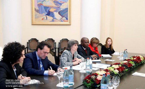 Վարչապետն ընդունել է Համաշխարհային բանկի տարածաշրջանային փոխնախագահին