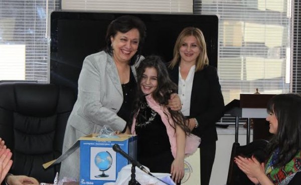 «Մանկական Եվրատեսիլ»-ի մասնակից Բեթթին այցելել է Սփյուռքի նախարարություն