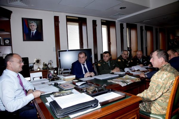 Քաղաքացիների ընդունելություն` ՀՀ պաշտպանության նախարարությունում