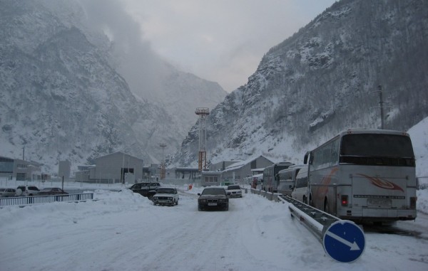 Վրաց-ռուսական սահմանը փակ է տրանսպորտային միջոցների համար