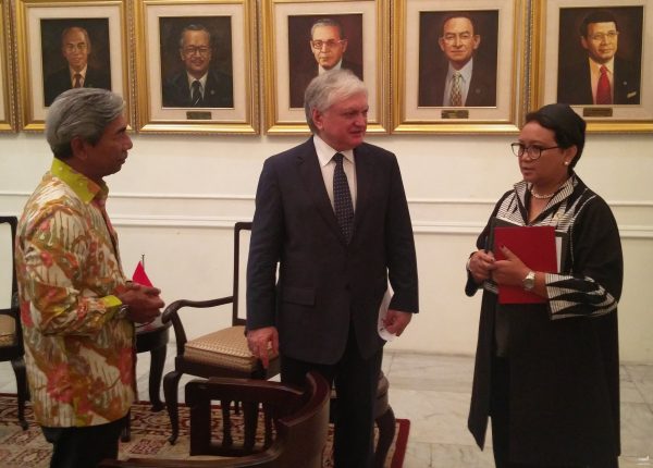 Հայաստանի և Ինդոնեզիայի արտգործնախարարները հանդիպեցին