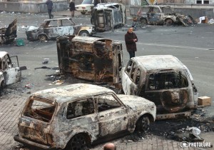 Yerevan on the next day of the events of March 1