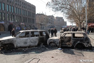 Yerevan on the next day of the events of March 1