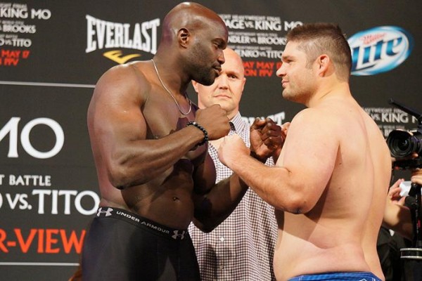 Cheick Kongo and Eric Smith