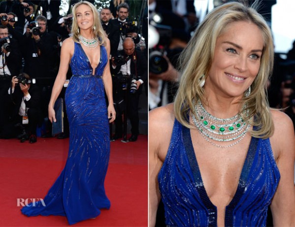 Sharon-Stone-In-Roberto-Cavalli-Behind-the-Candelabra-Cannes-Film-Festival-Premiere