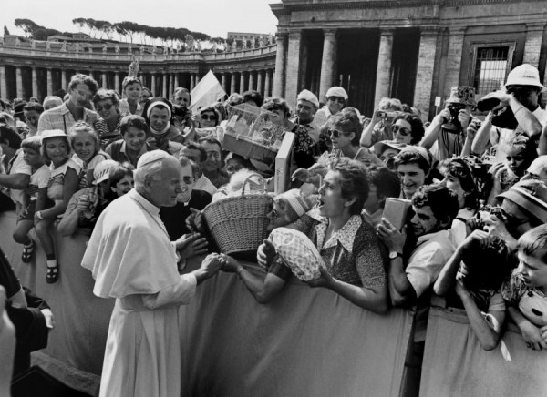 John-Paul Ii At St. Peter'S Square, Rome, 1983