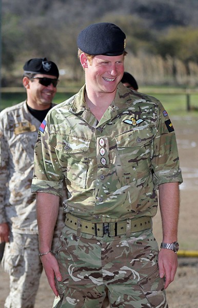 Prince Harry Visits Chile - Day 1