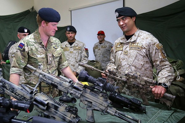 Prince Harry Visits Chile - Day 1