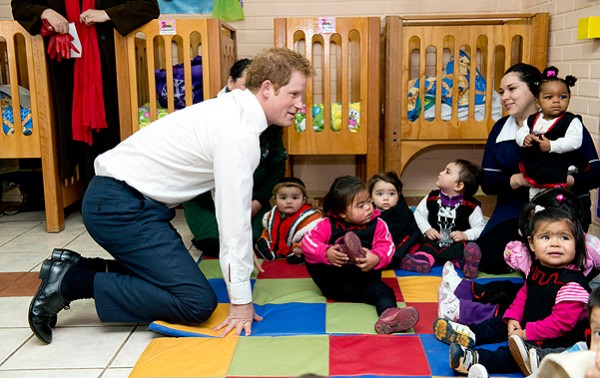 Prince Harry Visits Chile - Day 1