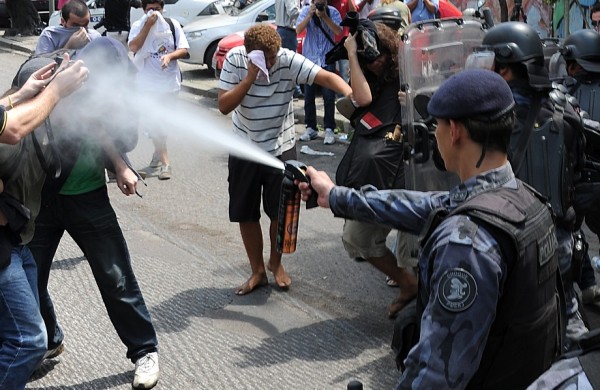 BRAZIL-RIO-NATIVES-MARACANA-RIOTS