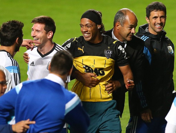 Argentina Training - 2014 FIFA World Cup