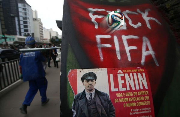 Sao Paulo Prepares For Start Of World Cup