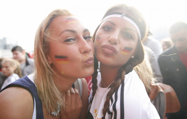 Germany Fans Watch 2014 FIFA World Cup