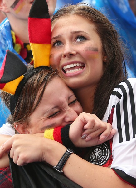 Germany Fans Watch 2014 FIFA World Cup