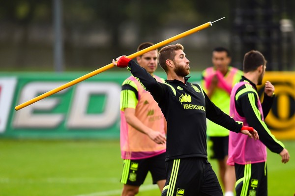 Spain Training & Press Conference - 2014 FIFA World Cup Brazil