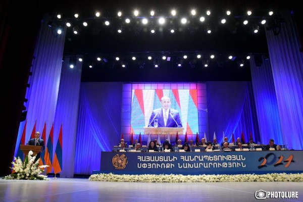 The 5th Armenia-Diaspora Conference ceremonially opened at the Opera House