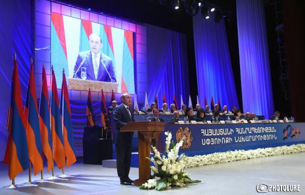 The 5th Armenia-Diaspora Conference ceremonially opened at the Opera House