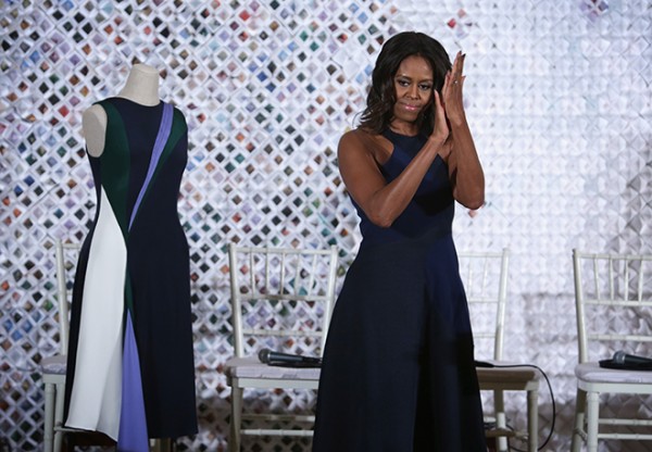 First Lady Michelle Obama Hosts Fashion Education Workshop At The White House