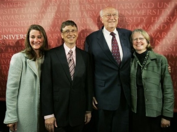 Bill Gates, Melinda Gates, Bill Gates Sr., Mimi Gates