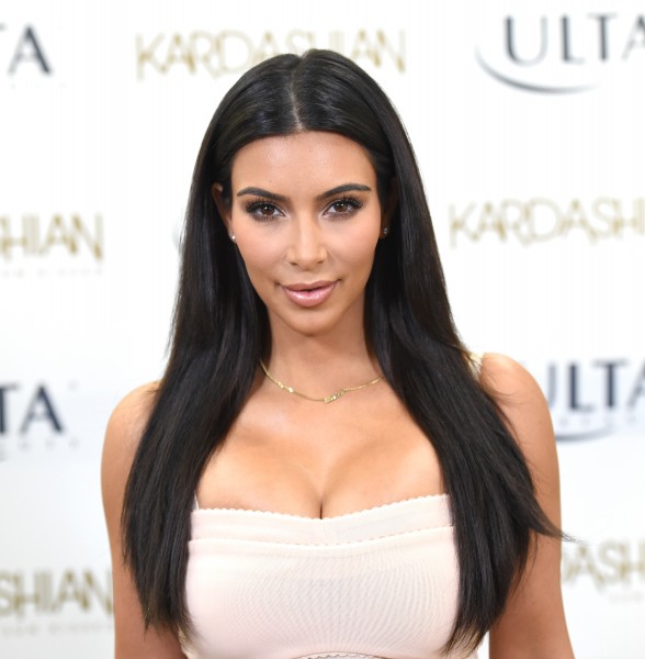 Kim Kardashian Promotes Kardashian Sun Kissed At ULTA Beauty In Los Angeles