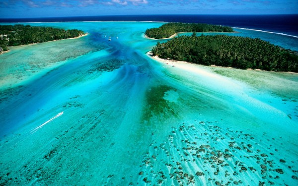 France, French Polynesia, Moorea island (aerial view)