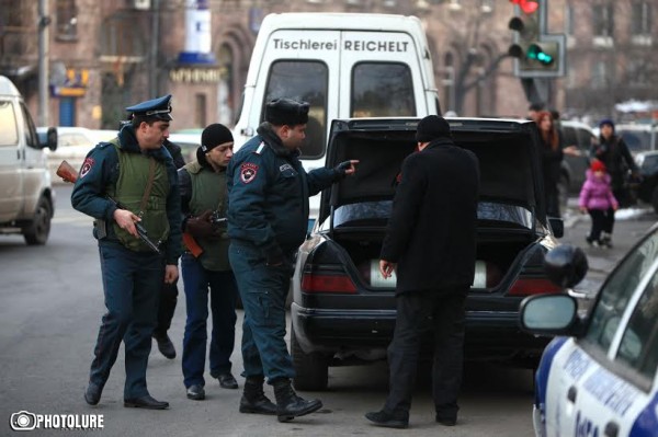 Emergency situation in Yerevan related to the cruel murder in Gyumri