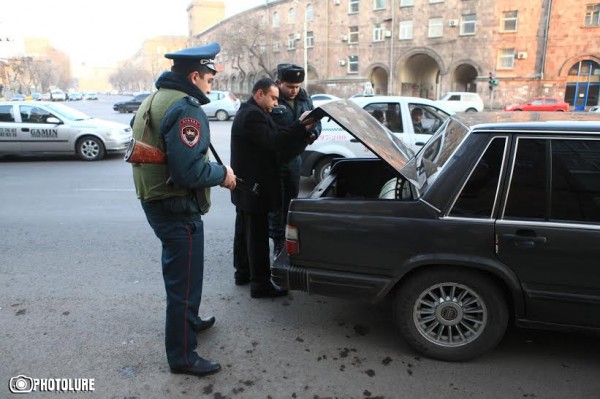 Emergency situation in Yerevan related to the cruel murder in Gyumri