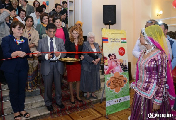 Exhibition 'The spirit of India' opened at the RA Government Guest House