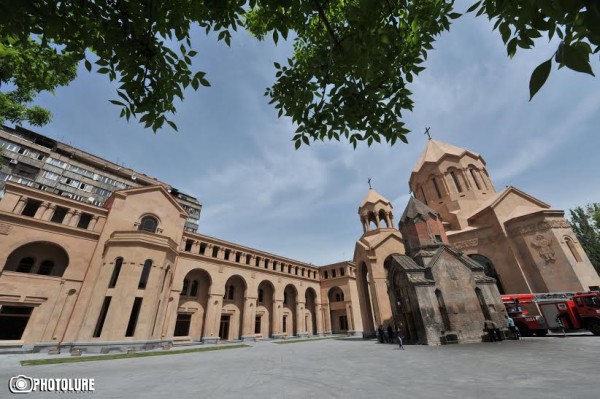 Consecration of St. Anna church and its crosses