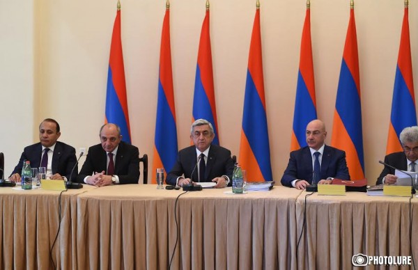 Meeting of the Armenian Fund's Board of Trustees took place at the RA Government's Reception House