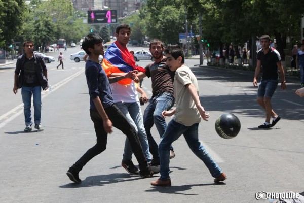 This is the third day of protest actions in Yerevan against electricity price increase for over 16%