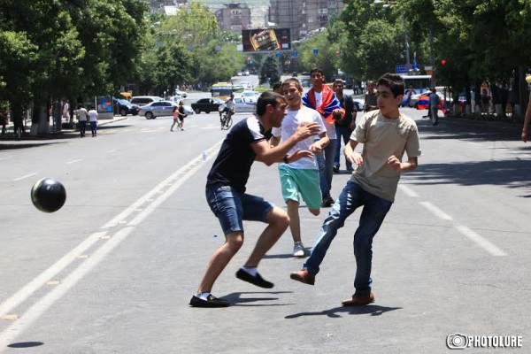 This is the third day of protest actions in Yerevan against electricity price increase for over 16%