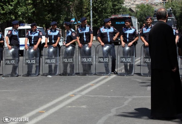 This is the second day of protest actions and marches in Yerevan against electricity price increase for over 16%.