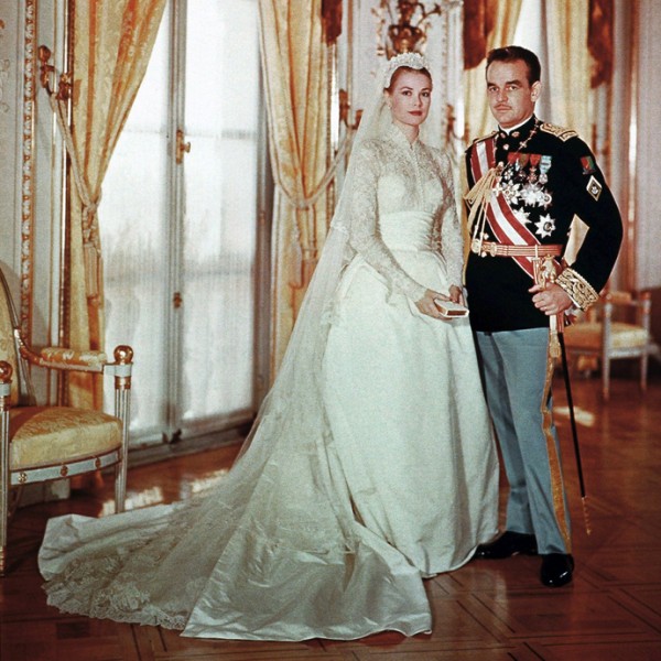 MONACO - APRIL 19: Portrait of Rainier III, Prince of Monaco to Princess Grace on their wedding day on April 19, 1956 in Monaco. (Photo by 3777/Gamma-Rapho via Getty Images)