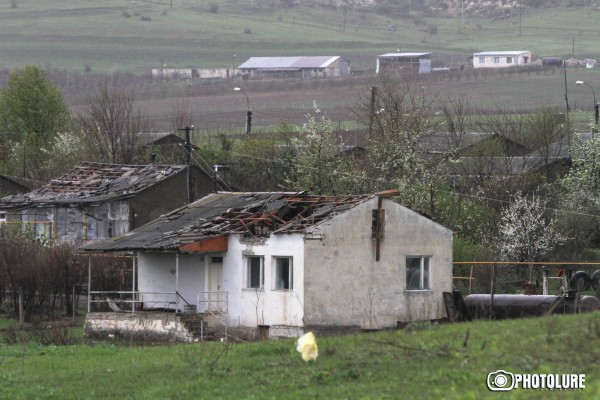 Artsakh gorod Martakert posle bombioshki