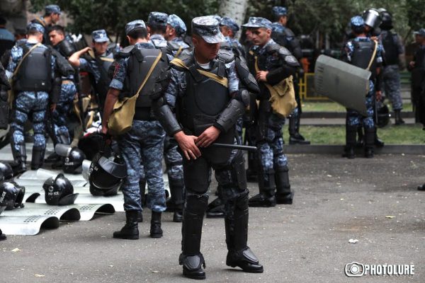 The 12th day of the occupation of Patrol-Guard Service Regiment of Erebuni district took place in Yerevan, Armenia