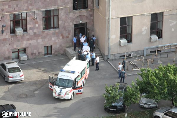 Member of 'Sasna Tsrer' Pavlik Manukyan is brought to the Court of Appeal