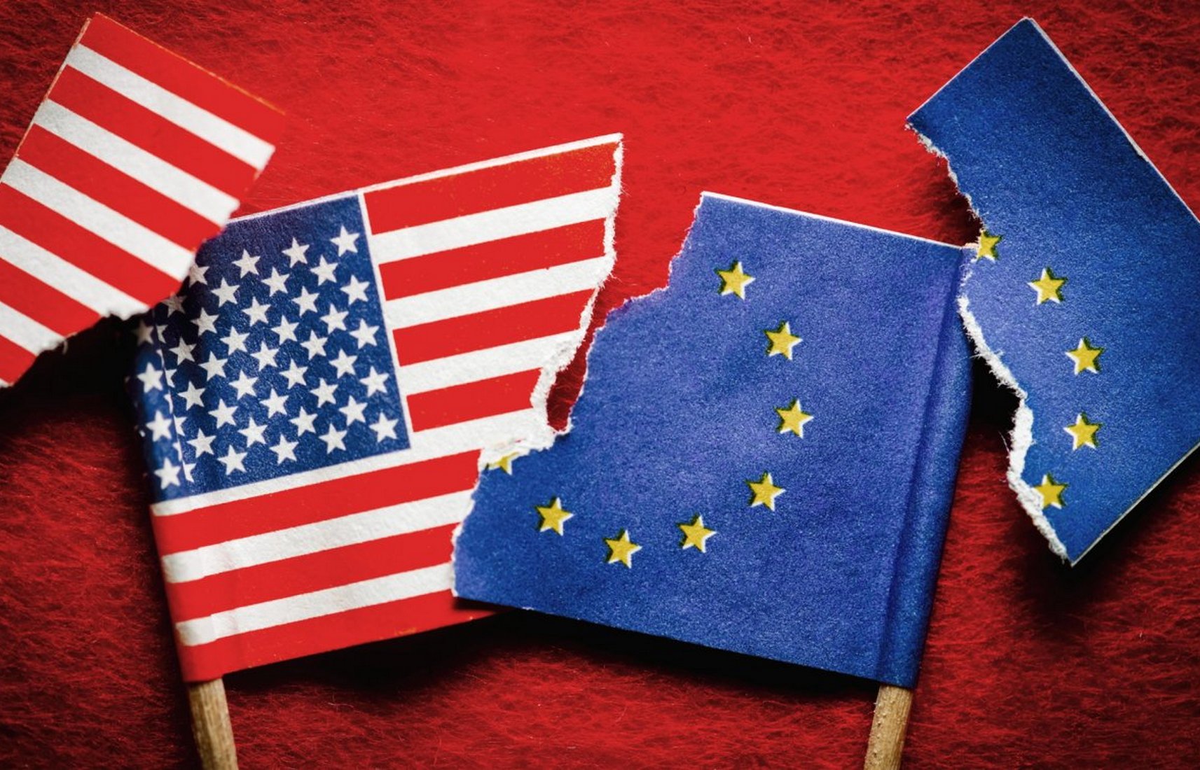 Евросоюз страны сша. Флаг США И Евросоюза. США И ЕС. США И Европа. Флаги ЕС И США.