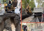 Տերյան փողոցում վթարվել է խողովակ, ինչի հետևանքով ջուրն արտահոսել է արտաքին մակերես